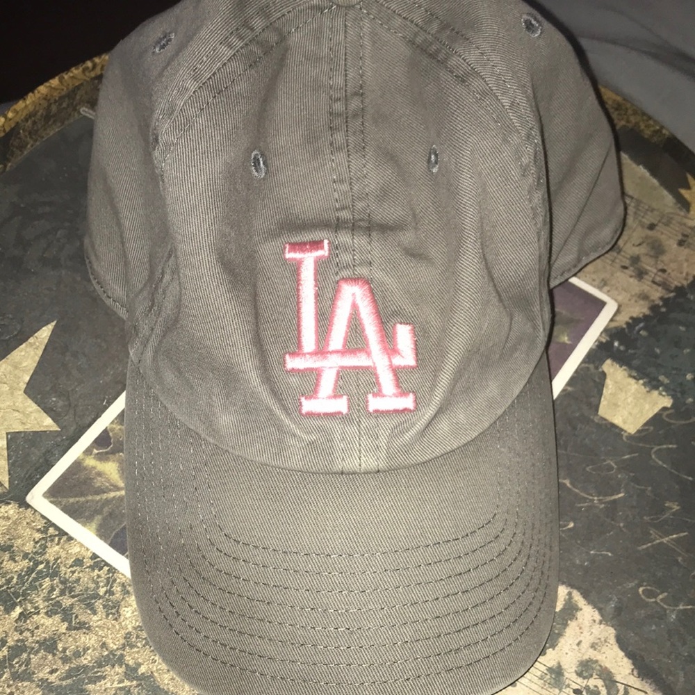 Gray LA Cap